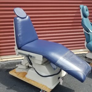 Boyd S2615  some wear on seem and 1 nick on Blue Vinyl (like most other dental chairs)