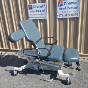Biodex Ultra Pro with Original Blue upholstery and Arm board  Model 058-720  Max weight 500 lbs with Fowler
