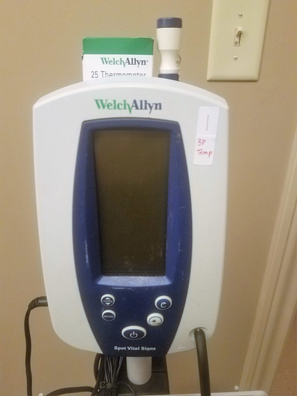 Welch Allyn Spot Vitals BP, Temp – Best Medical