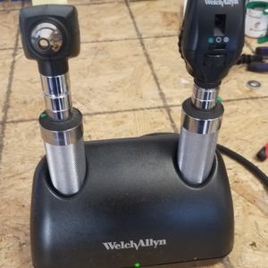 Rechargeable Welch Allyn Otoscopes Black