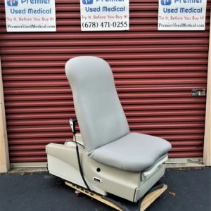 Ritter Midmark 625 with New Graphite, Cream, Blue, or Black Upholstery & Original Olive or White Ultra Premium Upholstery