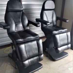 New Black Med Spa Chairs (Comfort Form)