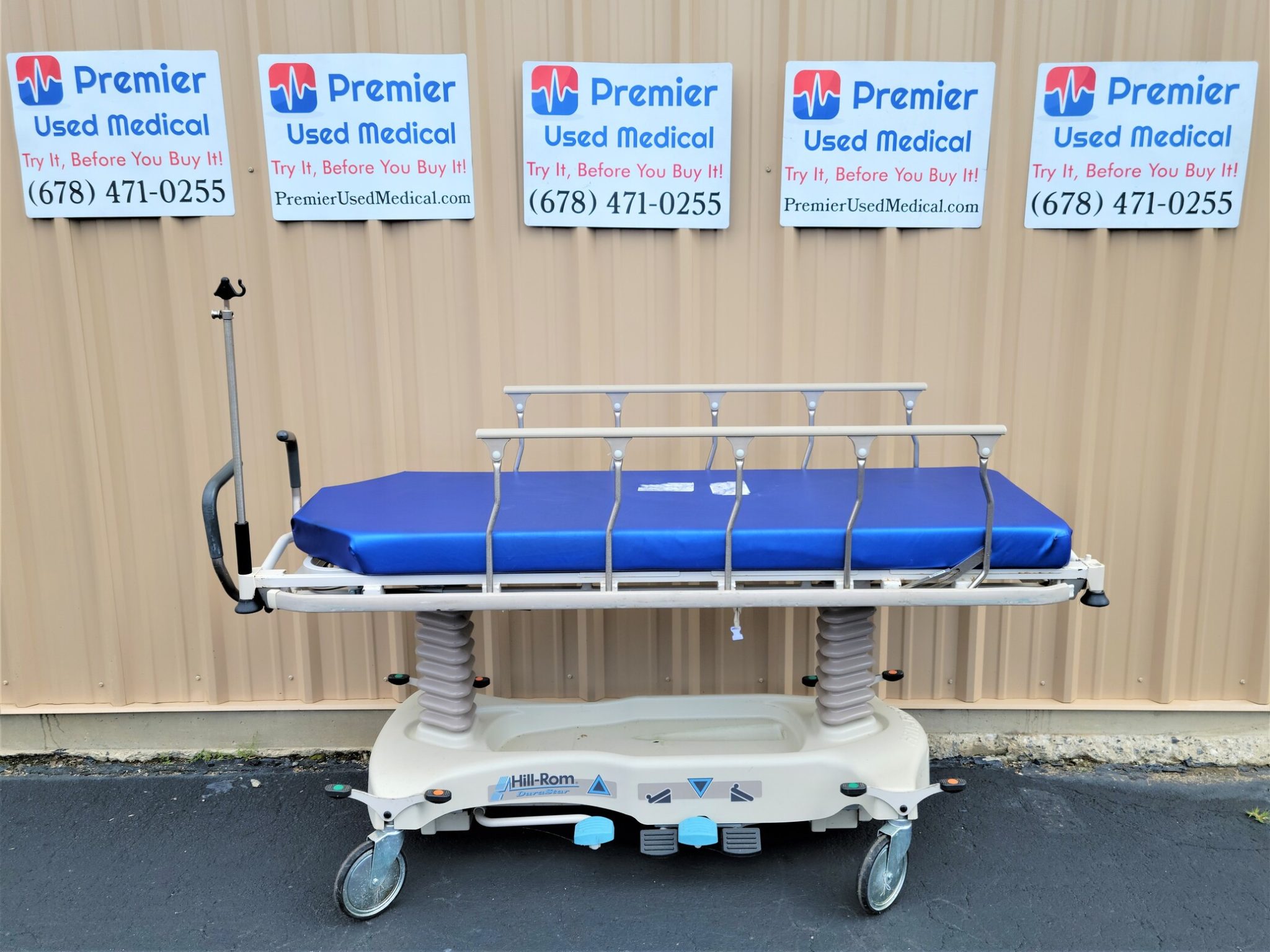 Hill Rom DuraStar P8005 Surgical Stretcher W 2 Small Cracks – Premier ...