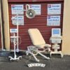 Medical Exam Table Chair OB Gyn Sonesta with New Cream Upholstery - Image 3