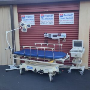Medical Hospital Stretcher for Sale Hillrom Procedural P8000 w Upholstery Pad