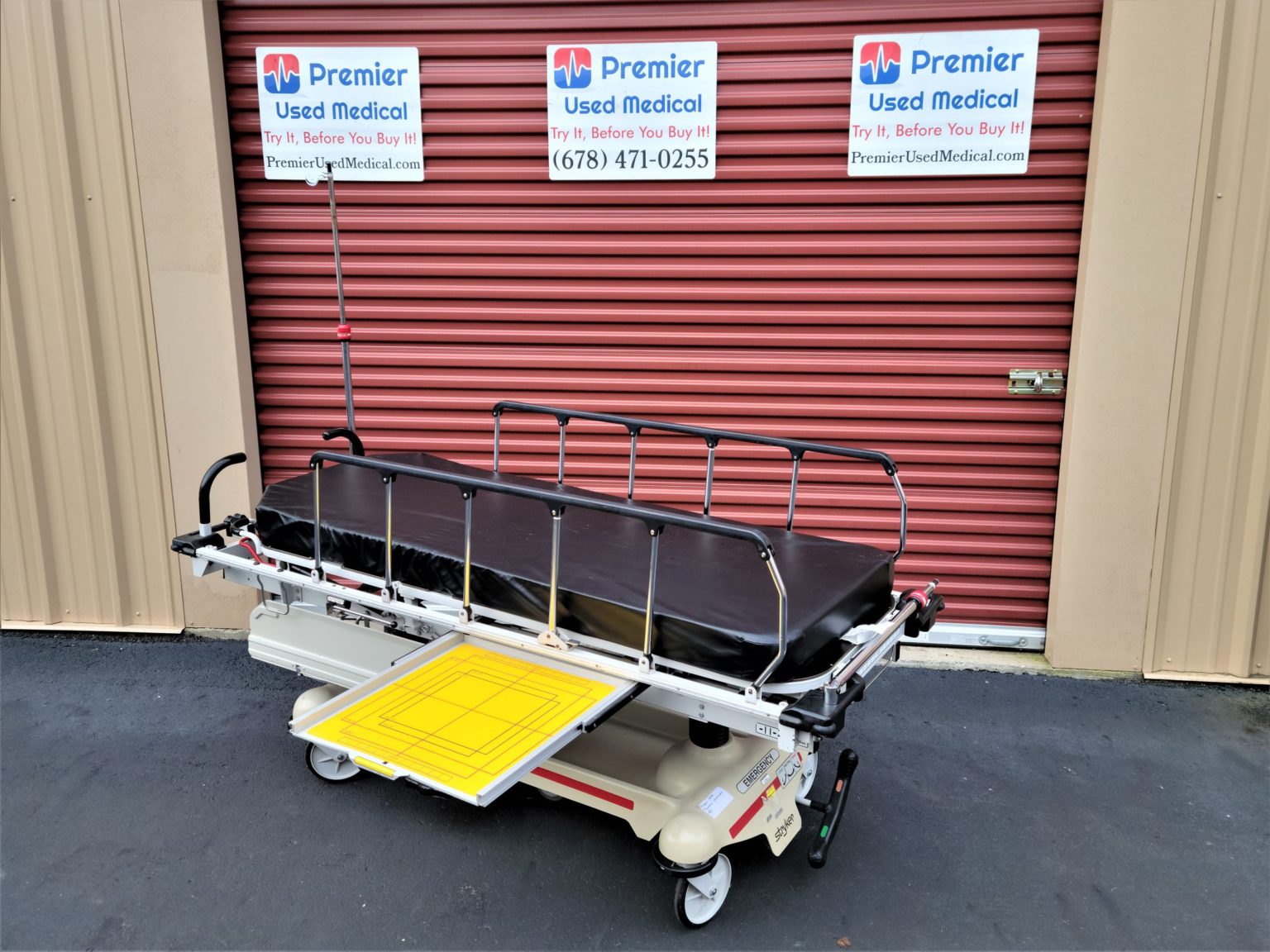 Stryker 1020 Trauma Stretcher – Premier used medical