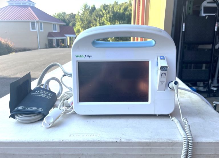 Welch Allyn Connex Spot Monitor 75CT W Cart – Premier Used Medical