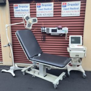 Exam Tables for Sale MPI 2084 w Original Black Upholstery (Power Base, Power Back, and Trendelenburg)