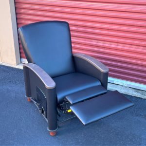 Wieland Recliner w New Black Upholstery