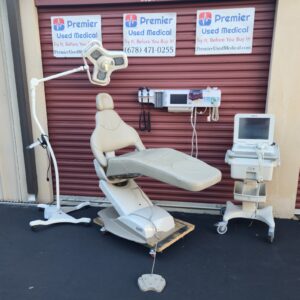Exam Table for Sale Ritter Midmark UltraTrim Dental Chair w Tan Upholstery