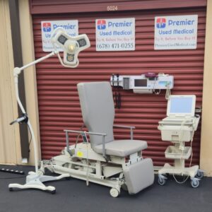 Exam Tables for Sale Biodex Ultra-Pro 056-694 w New Graphite Upholstery Power Base, Trendelenburg, and Manual Back