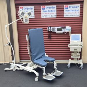 Exam Tables for Sale Stille Sonesta AB Model 6210 w New Blue Upholstery: Power Base, Power Foot, Power Back, Trendelenburg