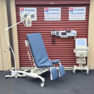 Exam Tables for Sale Stille Sonesta AB Model 6210 w New Blue Upholstery: Power Base, Power Foot, Power Back, Trendelenburg