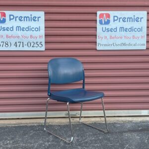 Blue Stackable Waiting Room Chairs