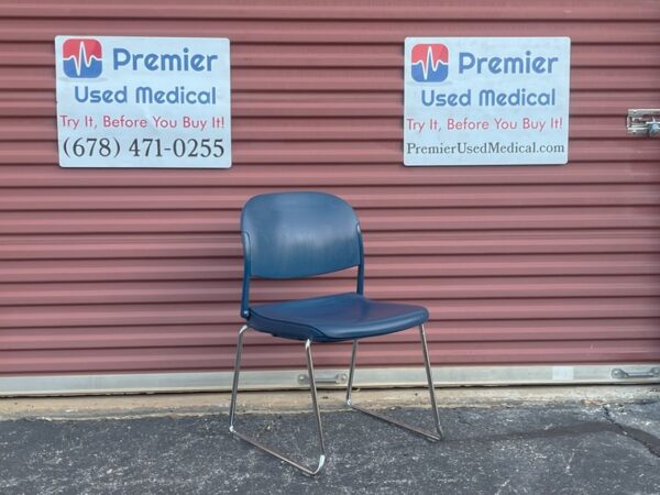 Blue Stackable Waiting Room Chairs