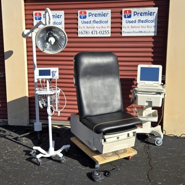 Exam Tables for Sale Ritter Midmark Power 223 New Black Upholstery - Image 2