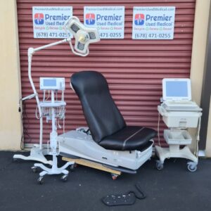 Exam Tables for Sale Electric Hydraulic Ritter Midmark 626 New Black Upholstery