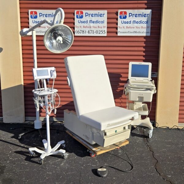 Exam Tables for Sale Ritter Midmark Power 222 Midmark Mist Upholstery - Image 2