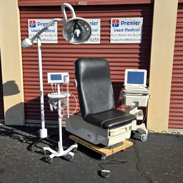 Exam Tables for Sale Ritter Midmark Power 622 New Black Round Upholstery - Image 2