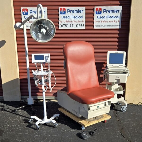 Exam Tables for Sale Ritter Midmark Power 223 Terra Cotta Upholstery