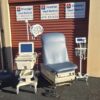 Exam Tables for Sale Ritter Midmark 625 New Blue Denim Wide Upholstery