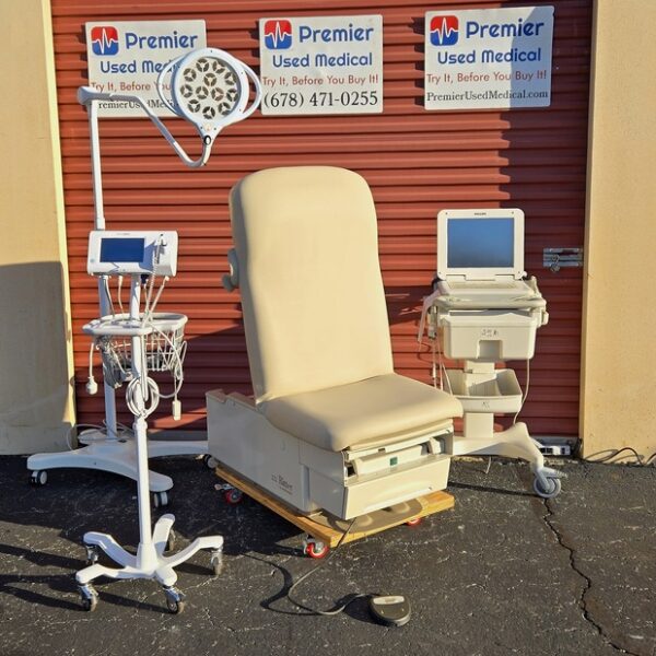 Exam Tables for Sale Ritter Midmark Power 222 New Cream Upholstery