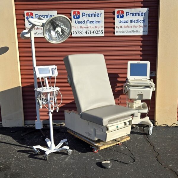 Exam Tables for Sale Ritter Midmark Power 222 New Graphite Standard Upholstery