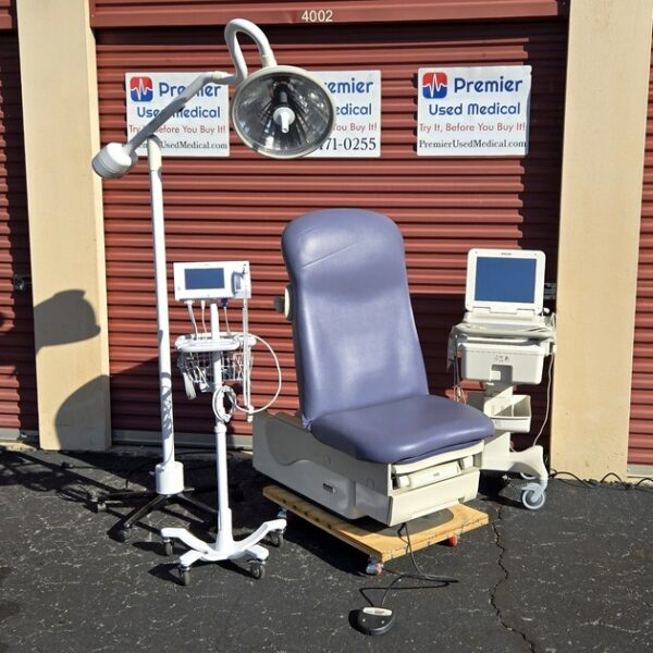 Exam Tables for Sale Ritter Midmark Power 622 Blueberry Upholstery