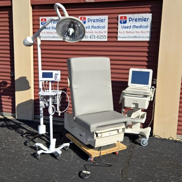 Exam Tables for Sale Ritter Midmark Power 622 New Graphite Standard Upholstery