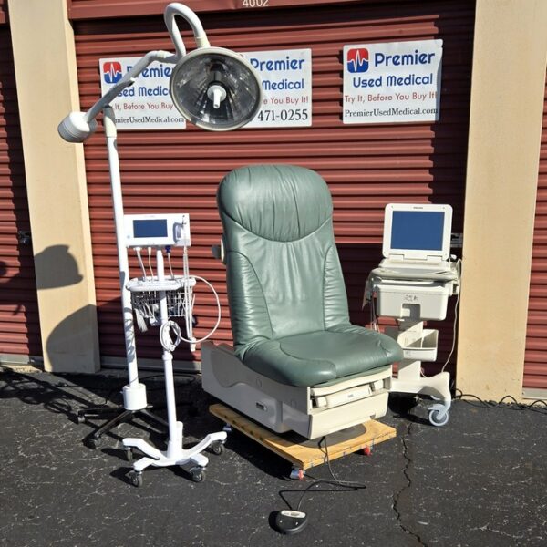 Exam Tables for Sale Ritter Midmark Power 622 Shetland Spruce Upholstery
