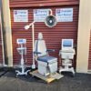 Medical Exam Chair MTI 423-115 with New Blue Upholstery