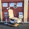 Medical Exam Chair Table Midmark Ritter 647 with New Tan Upholstery