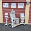 Medical Exam Chair Table Power UMF 4011 with New Graphite Upholstery - Image 3