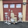 Medical Exam Chair Table SMR Maxi S 2800 with Original Tan Upholstery - Image 2