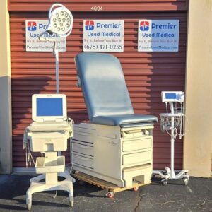 Exam Tables for Sale Ritter Midmark 204 w New Denim Blue Upholstery