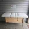 Medical Spa Table Chair Living EarthCraft Spa table with New White Upholstery