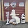 Medical Spa Table Chair with New White Upholstery - Image 3