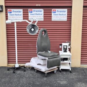 Medical Spa Table Chair Spa with Original Gray Upholstery and Rotation