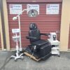 Medical Spa Table Chair with New Black Upholstery