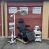 Medical Spa Table Chair with New Black Upholstery - Image 6