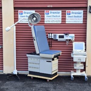 Exam Tables for Sale Manual Ritter Midmark 404 w New Blue Denim Upholstery
