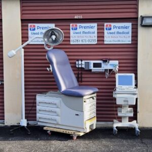 Exam Tables for Sale Manual Ritter Midmark 604 w Blueberry Upholstery