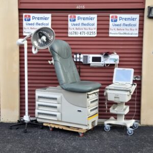 Exam Tables for Sale Manual Ritter Midmark 604 with Shetland Spruce Upgraded Original Upholstery