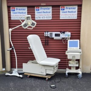 Exam Tables for Sale Electric Hydraulic Midmark Ritter 222 New White Upholstery