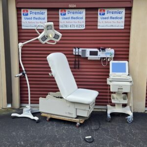 Exam Tables for Sale Electric Hydraulic Midmark Ritter 222 New White Upholstery