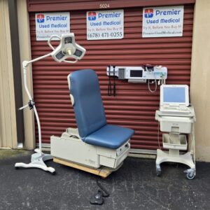 Exam Tables for Sale Electric Hydraulic Midmark Ritter 223 New Blue Upholstery