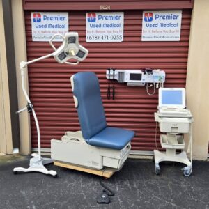 Exam Tables for Sale Electric Hydraulic Midmark Ritter 223 New Blue Upholstery
