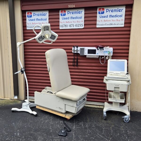 Exam Tables for Sale Electric Hydraulic Midmark Ritter 223 New Cream Upholstery