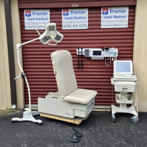 Exam Tables for Sale Electric Hydraulic Midmark Ritter 223 New Cream Upholstery