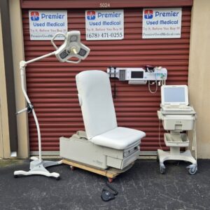 Exam Tables for Sale Electric Hydraulic Midmark Ritter 223 New White Upholstery